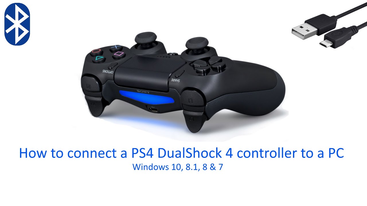 use ps4 controller on windows 10