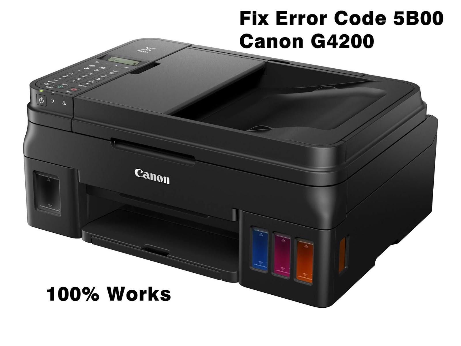 canon pixma g4200 error 5b00